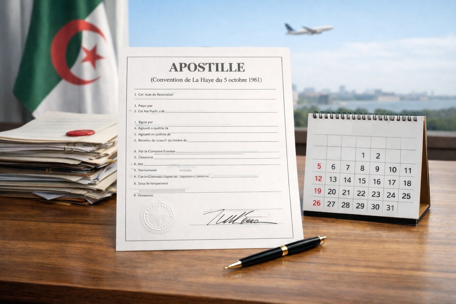 한국통합민원센터, 알제리 아포스티유 발효에 따른 서류 인증 안내