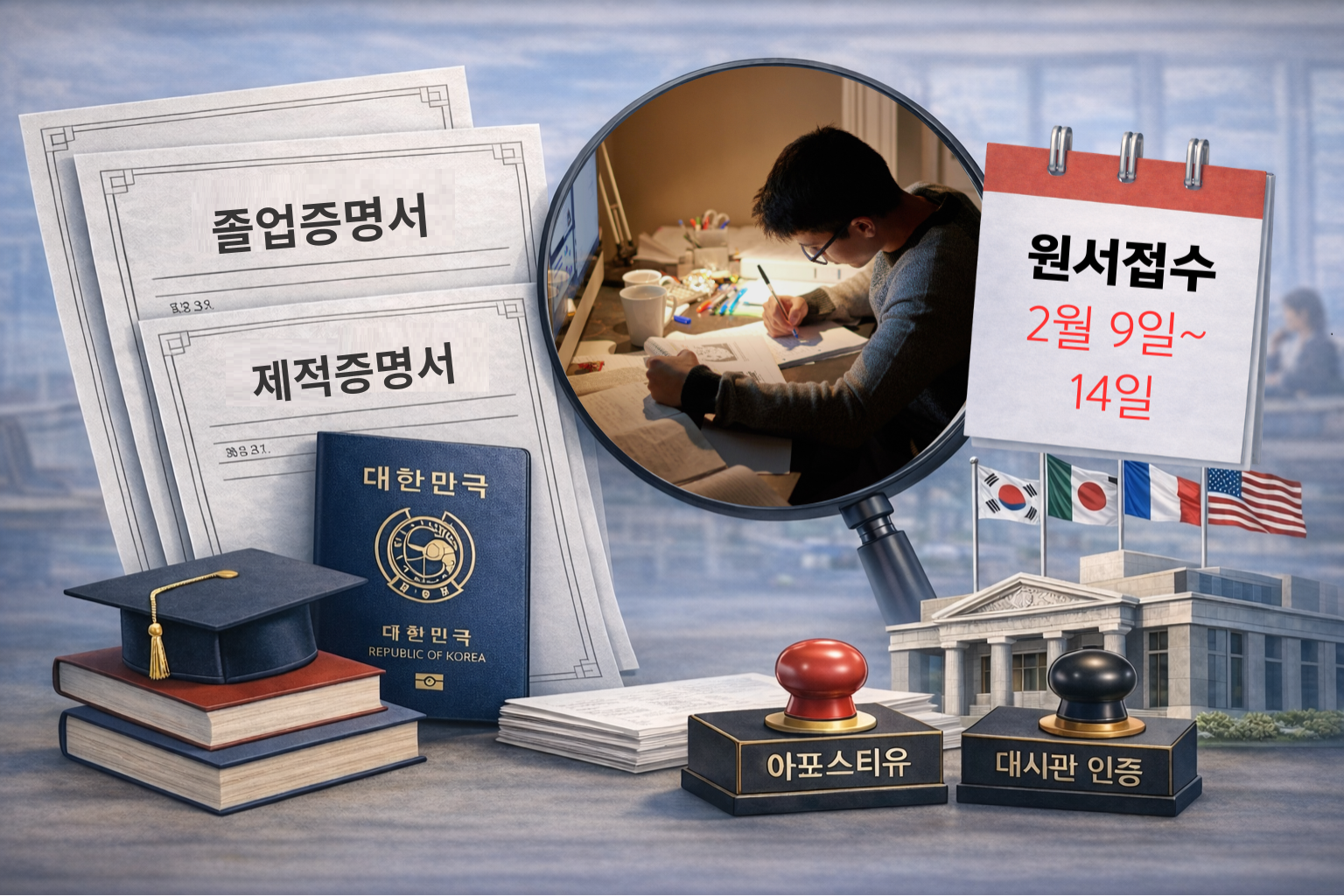 한국통합민원센터, 2026년 상반기 검정고시 대비 민원서류 온라인 서비스 운영